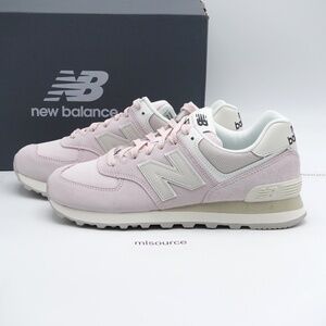 NEW Size 8.5 Women's New Balance 574 Sneakers WL574DL2 Pink Granite